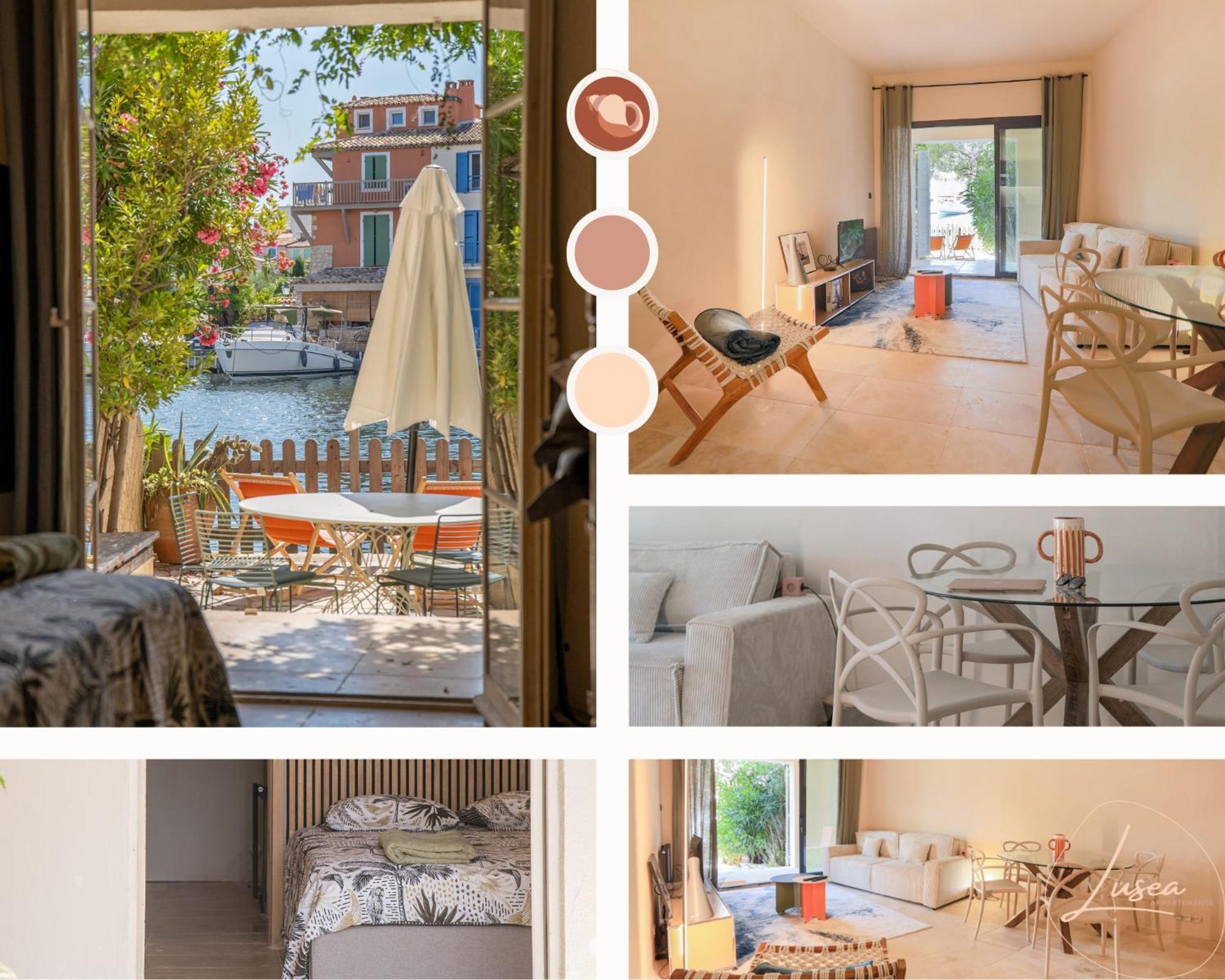 Appartement Amour Terrasse Sur L'Eau กรีโมด์ ภายนอก รูปภาพ